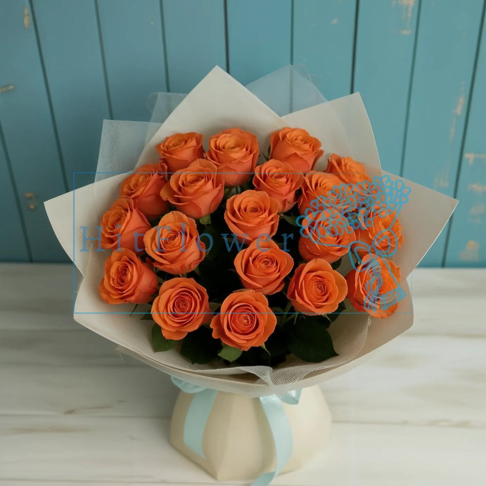Букет роз Апельсинчик